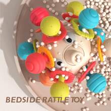 1pc Cute Puffer Fish Tactile Ball, Infant Sensory Toy, Baby Teether Toy, Interaction Sensory Ball - Colorful Plastic Grasping Toy, Suitable For Early Learning And Brain Development, Christmas/Birthday Gift For Baby Boys And Girls