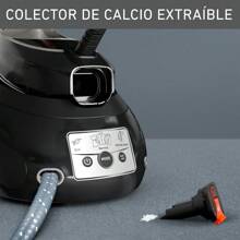 Generador de Vapor Express, suela con tecnología Durilium AirGlide, depósito de 1.8 L, fácil de usar, elimina pliegues de cualquier tipo de prenda, Negro/Plata, SV8062X0