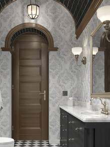 Vintage Baroque Removable Peel And Stick Wallpaper Victorian Royal Texture Wall Art Wall Decor Room Self Adhesive Wallpaper Wall Paper Wall Stickers Room Decor