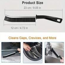 1/2/3pcs Grout Cleaning Brushes, Grout Brush Cleaning Supplies, Essential Household Item, Multi-Functional Bathroom Cleaning Brush With Hard Bristles For Grout Cleaning, Suitable For Home Use