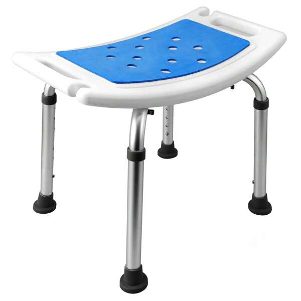 Shower Chair For Inside Shower, Adjustable Bath Stool Chair, Shower Stool, Tool-Free Assembly Shower Seat For Bathtub, Shower Bath Chairs