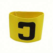 1pc Reusable Captain Armband Hook And Loop Elastic C-Shape Sports Arm Band Badge For Football Match - Multicolor - View 12