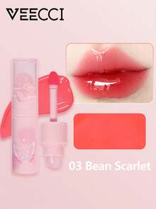 VEECCI 罐装唇泥唇颊两用哑光雾面唇釉口红腮红平价官方正品学生女 - 03 Bean Scarlet - 查看 2