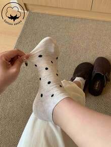 20/15/1/3/5/10 pares de calcetines de algodón para mujer, calcetines cortos, calcetines invisibles, calcetines blancos, calcetines negros, calcetines para mujer, calcetines lindos, calcetines para niñas, para otoño/invierno/primavera/verano, con detalles de malla transpirable, diseño de agujero con guía de respiración, absorción de humedad, suaves y lisos, aptos para diversas vacaciones, deportes, ocio, negocios y otros usos diarios, se pueden usar durante todo el año, las combinaciones de colores son aleatorias. - Multicolor - Ver 5