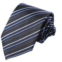 Corbatas clásicas a rayas para el novio, corbatas formales de vestir para negocios, boda, accesorio de corbata delgada para hombres, cuello de oficina masculino - Multicolor - Ver 18