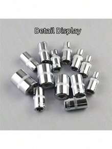 1pc 46pcs Auto Repair Tool Set, Ratchet Wrench Socket Tool Kit With Mixed Bits, Hardware Tools