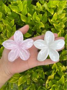 3 pezzi/5 pezzi Fermagli per capelli con texture in marmo puro a forma di margherita, stile coreano, accessori per capelli a forma di fiore per donne con capelli sottili, accessori per capelli, fermagli per capelli, pinze per capelli, molletta per capelli, morsetti per capelli, accessori da spiaggia