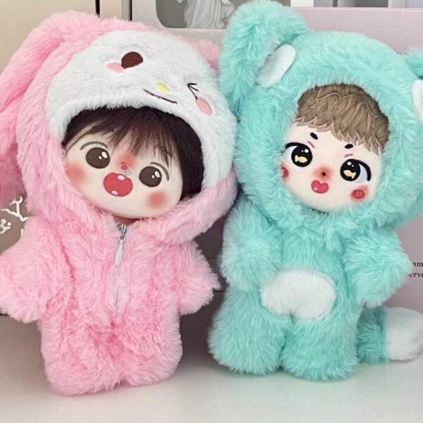 ملابس دمية 20 سم، رومبير رومبر خضراء وزهرية، طقم زي دمية جميل (الدمية غير مشمولة)، مناسب للعودة إلى المدرسة، التخرج، الترفيه، حفلة العطلات، هدية عيد ميلاد الصديق المقرب