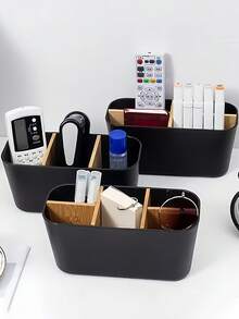 Toothbrush Holder For Bathroom, Bamboo Toothbrush Holder With 5 Slots, Storage Rack For Bathroom Vanity Table, Can Hold Electric Toothbrushes, Toothpaste And Razor - Nhiều màu - Xem 10