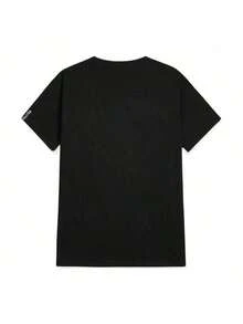 Slipknoo7 Penguin Basic T-Shirt Rock And Roll Music Band Shirt Unisex 100% Cotton Plus Size - Immediate Shipping! - 黑色 - 查看 2