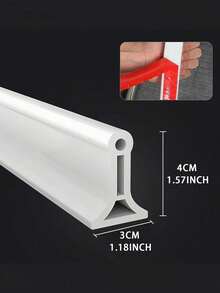 1/2meters Silicone Shower Profile 2m, Kitchen Countertop Cover, Shower Tray Edge, Shower Waterproofing, Shower Waterproofing, Bathroom Waterproofing, Shower Screen Rubber, Kitchen Countertop Decorative Strip Back To School