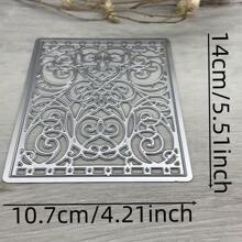 Metal Cutting Dies For Frame Background, Suitable For Scrapbooks, Paper Crafts Embossing Templates,Back To School,School Supplies