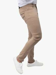 Men's Stretch Commuter Pants - Stone - View 3