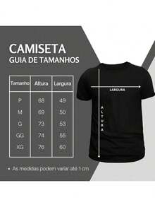Camiseta Preta Estampa Escrito Original 1975 Nascidos 1975 - Preto - Visão 7