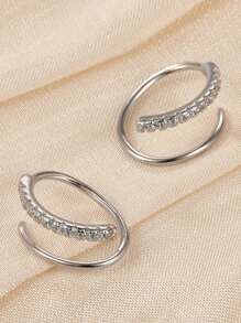 1 pièce 925 bague en argent sterling double anneau pour piercing de nez, boucles d'oreilles minuscules en anneau pour femmes, anneau de piercing de nez pour femmes, bijoux de piercing de nez