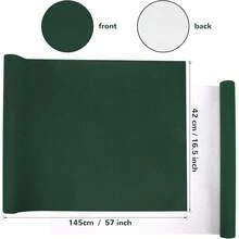 Book Cloth For Book Binding 57 X 16 Inch Dark Green Fabric Surface Paper Backed Book Cover - Multicolor - View 4