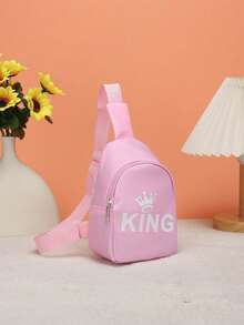 卡通恐龙胸包/斜挎包/零钱包。时尚斜挎包，可爱卡通休闲户外胸包。