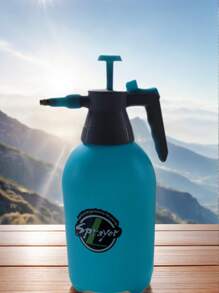 1pc 2L/3L, 67.64oz/101.45oz Watering Can, Adjustable Nozzle Garden Sprayer Bottle, Heavy Duty Anti-Drop Pressure Spray Bottle With Graduated Scale For Outdoor Gardening, Car Wash, Surface Disinfection