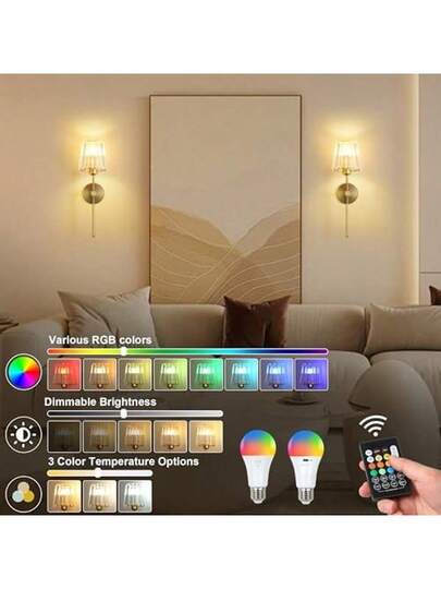 Moderne Crystal Wand Lamps Home Fixtures Minimalist Sconces ation Retro Lights Luxe 2000mAh RGB ful Stage Verlichting Zwart Goud Living Room Bedroom Bedside Indoor Lighting Dining Hallway Lamp Aisle Coffee Shops view 8
