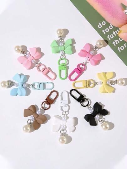 1 件全新蝴蝶树脂吊坠、包袋配件、耳机挂件、背包和服装装饰、学生礼物