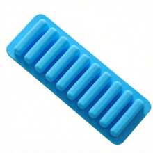 1/4pcs Ice Tube Tray, Perfect Ice Bar Mold, Suitable For Small Mouth Sports Water Bottles, Bottled Soda, Silicone Ice Bar Tray For Restaurants - Multicolor - View 8