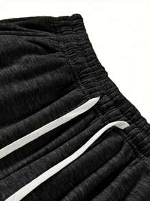 3pcs/Set Men's Solid Color Casual Sports Pants - All Season - Basic Drawstring Waistband And Cuffs Leisure Running Workout Trousers - Suitable For Daily Wear And Outdoor Sports - Ideal Gift