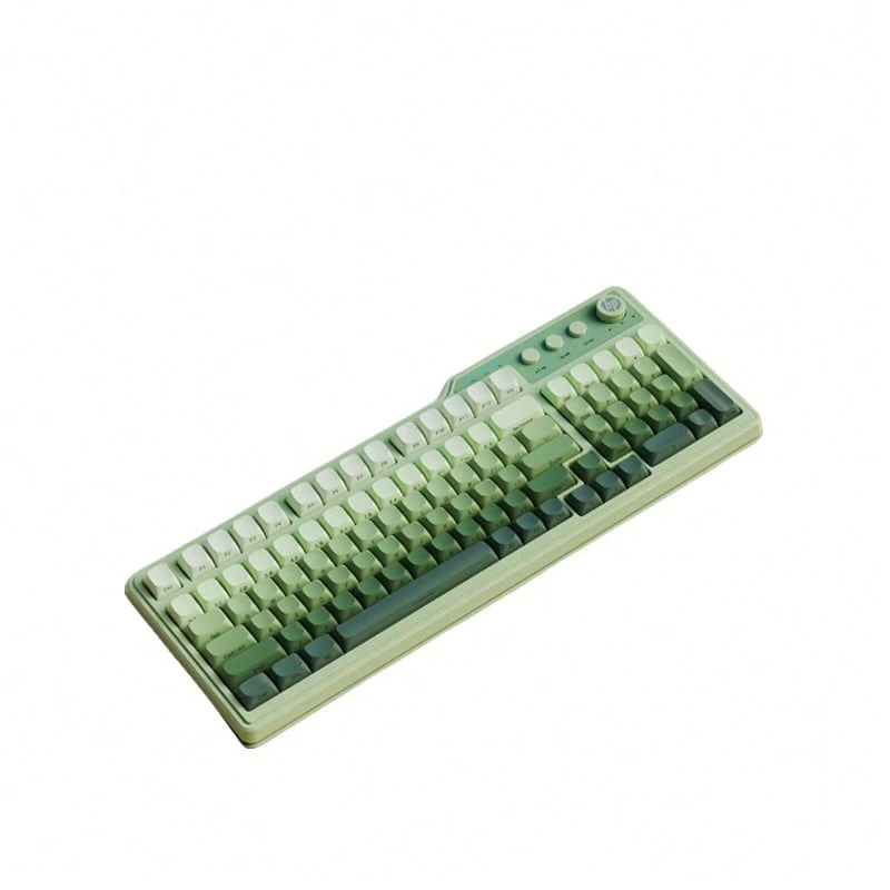 Grabado lateral [teclado único] en verde degradado