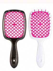 1支/2支装发梳，干湿两用透气梳，轻松梳理卷发，去除缠结，轻巧便携，适合所有发质，返校季、旅行度假必备，女士发饰，发梳，解结梳，梳子，后梳，发梳，边缘梳，解结梳，美发工具，美发用品，护发，卷发梳，理发师，美发设备，发型，美发，发梳，后梳，造型梳，卷发梳，边缘梳，发梳，梳发，发梳套装，梳发，卷发梳，解结梳，女士发梳，头发，旅行，美发产品，美发工具，美发用品，理发师，理发师配件，理发店，美发设备