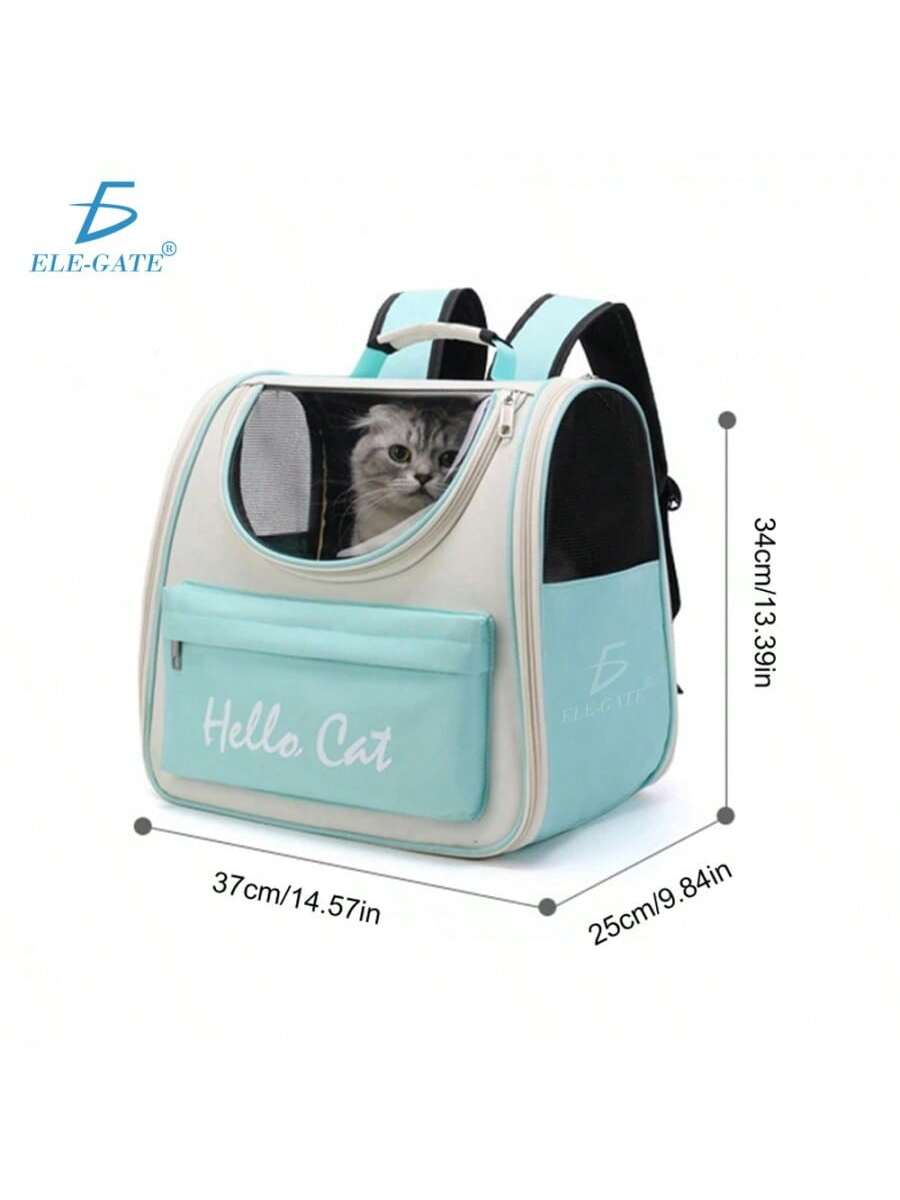 Mochila para mascotas con diseño ventilado y transpirable