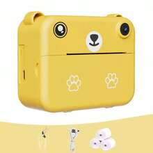 Youngsters Instant Print Digital Camera - Includes Printer Paper, USB Charging, Action/Portrait Modes, Music & Games - Ideal For Selfies, Perfect Christmas Or Birthday Gift - Portable Camera