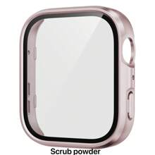 1pc New Protective Case Compatible With Huawei Watch Fit4, PC+Tempered Glass Screen Protector