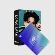 1 Set (1 Pack/30pcs) New Album Greeting Cards, STRAYK LOMO Greeting Cards, K-Pop Idol Commemorative Greeting Cards With Exclusive Fan Photos, Suitable For Celebrations, Birthdays, Anniversaries, Farewells Or Thinking Of You Gifts - Multicolor - View 3