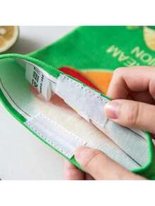 1pc Creative Potato Chip Style Tissue Box Cover, Cute Cloth Tissue Holder For Living Room, Car, Foldable Paper Towel Bag, Home Paper Napkin Storage, Space-Saving - Multicolor - View 6