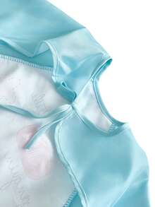 1 Pc Children's Reversible Long Sleeve Painting Art Smock, Random 1 Pc Sent - Multicolor - View 4