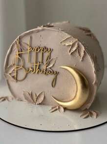 1 Stück/3 Stücke "Alles Gute zum Geburtstag" PMMA Kuchentoppers, moderne grafische Buchstaben Kuchendeko für Geburtstagsfeiern, Weihnachten, Giebel und Schriftzüge "Alles Gute zum Geburtstag" Kuchendeko-Säule für Geburtstagsfeiern, Weihnachten, Kuchendekoration, Kuchenaufsatz, Backzubehör, Küchen-Essentials, Backdekoration, Backzubehör, Kuchenzubehör, Geschenke für Feiertage, Dekorationen