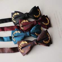 Gentleman's Bow Tie Wheat-Ear Perfect For Formal Occasions And Business Wear For Men Costume Accessories For Weddings
