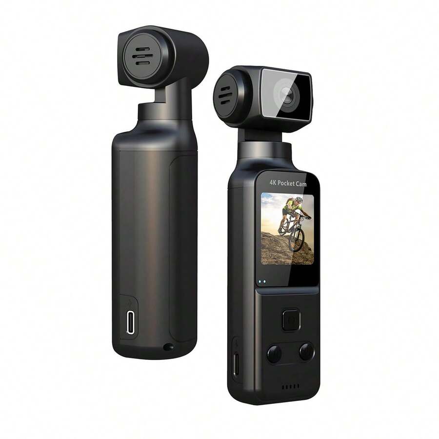 KLACK Sports & Action Video Camera - 黑色 - 查看 1