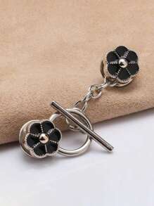 1/2/4/8 Sets Metallknöpfe zum Aufnähen ohne Nähen, Mutterknöpfe, Jacke, Pullover, Strickjacke, dekorative Broschen-Knöpfe für Damen