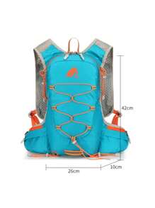 1 Piece Of Multi-Functional Sports Bag - Liquid Storage Bag - Backpack - Large Capacity - Can Hold A Water Bladder - Unique Design - Non-Heating - Travel And Outdoor Backpack - Sports Bag - Large Capacity - Parking Lot Bag - Travel Bag - Mountaineering Bag. Running Vest, Hydration Vest (Backpack Only) Is Lightweight, Breathable