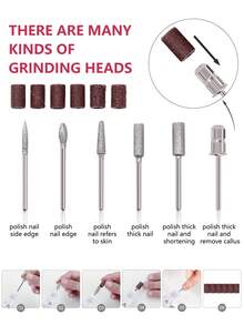 Nail Salon Set, Nail Art Tool Kit, UV Nail Lamp, Gel Nail Polish Dryer, Electric Nail Drill, Nail Drill Bits, Cuticle Nipper, Cuticle Pusher, Nail File, Finger Separator, Manicure & Pedicure Set, Premium Nail & Foot Care Tools - Salon-Grade Home Quality, Essential For Nail Art Enthusiasts - Multicolor - View 9