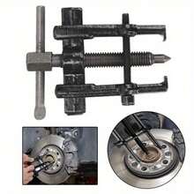 2.5" Adjustable Clamping Depth 2 Leg Gear Puller Hub Bearing Removal Pulley Tool - Black - View 6