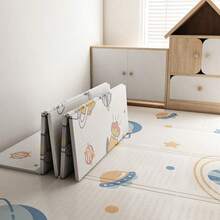 Foldable Crawling Mat, Thick Foam Floor Mat Home Use