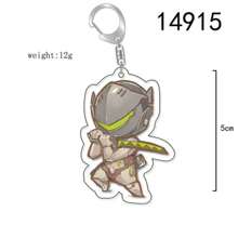 2D Anime Character Model Anime Party Gifts Original Acrylic Key Chain Overwatch Reaper Pharah Mercy Soldier: 76 Cute Y2K Cartoon Pendant, Suitable For Shoulder Bags And Backpacks And Keys, The Perfect Gift For Fans, Cosplay Party Decoration Pendants Car Pendants Creative Anime Derivatives, Japanese Comic Pendants, Senior Anime Fans Collections, Otaku Series Gifts , Cheap Holiday Gifts