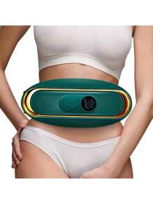 RAF 1 Portable Home Use Waist Massager - Relieves Fatigue, Heating & Vibration Massage, Ideal Gift For Parents1 Portable Home Use Waist Massager - Relieves Fatigue, Heating & Vibration Massage, Ideal Gift For Parents (White/Green)