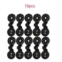 10 pezzi/30 pezzi/50 pezzi Clip di fissaggio in plastica spessa per serre da giardino, rete parasole staccabile, durevole per serre e fissaggio di reti antinsetti, adatto per giardinaggio, agricoltura e tende da campeggio