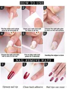 10 Pieces Of Pure Hand-Pressed Wearing Nail, Press On Nails,55mm Long Nail Pieces, Flesh-Colored Red Contrast, Hand-Painted White Flowers, 3D Gold Butterfly Ornaments, 3D Pink Small Flower Embellishment, Red Glitter Pink Drawing Lines, Glitter Diamond Embellishment. Spring And Summer Style, Cute Nail Plate, Can Be Reused.
