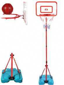 Portable Basketball Hoop Stand System Indoor Outdoor Basketball Training Adjustable Height 2.9 Ft-6.2 Ft Basketball Hoop