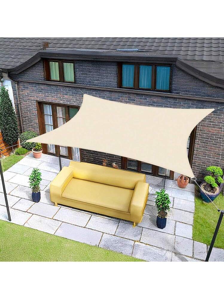 Tenda Vela Parasole Triangolare Tenda Da Sole AntiUV Impermeabile Resistente Esterno Giardino Piscina 5 X 5 X 5 M Grigio Antracite Con Funi 87742694