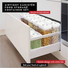 New  Pasta Storage Containers For Pantry - Set Of 2  Airtight Spaghetti Container Storage - I For Spaghetti & Noodl,  Pantry Anization And Storage, Keeps Food Frh - Set -2 Pasta - 2 Quarts - View 7