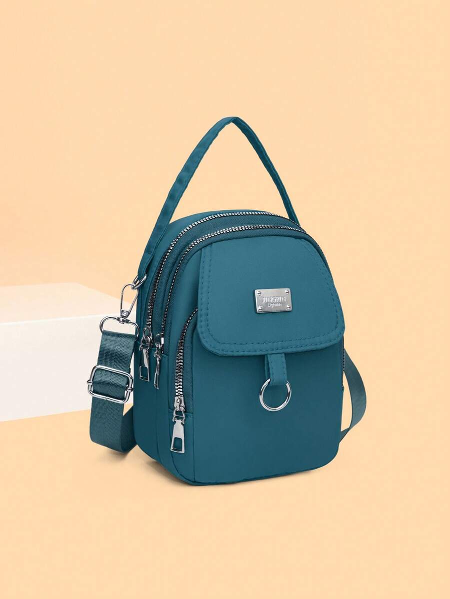Women's Fashion Crossbody Bags, Multi-Pocket Multifunction Shoulder Bag, Casual Handbag With One Shoulder, Small Bag